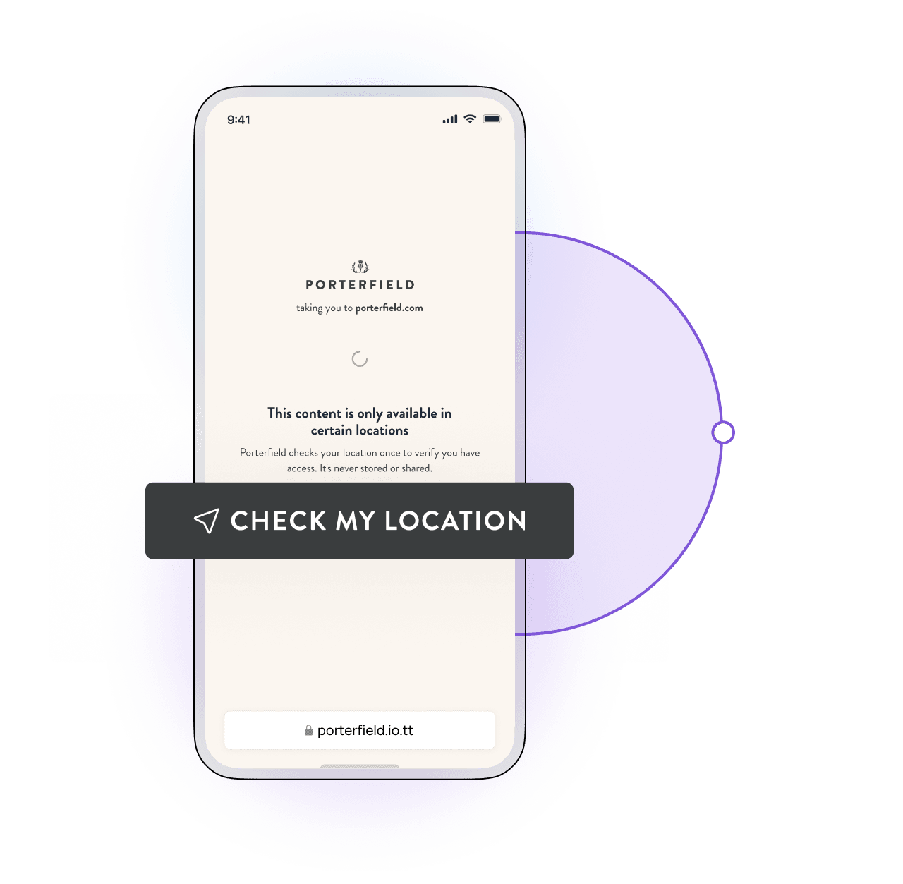 Check my location image